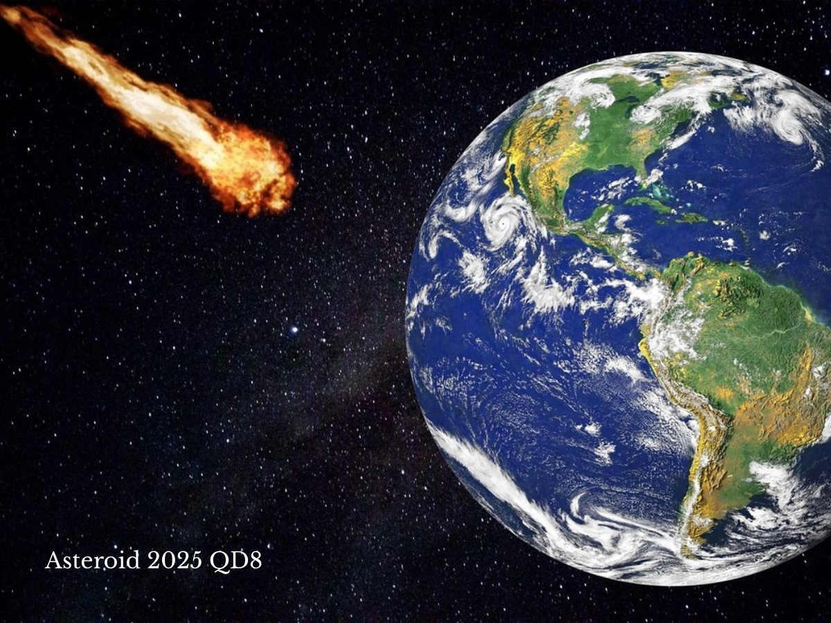 Asteroid 2025 QD8 to Fly Just 218,000 km from Earth This Week: NASA Confirmes