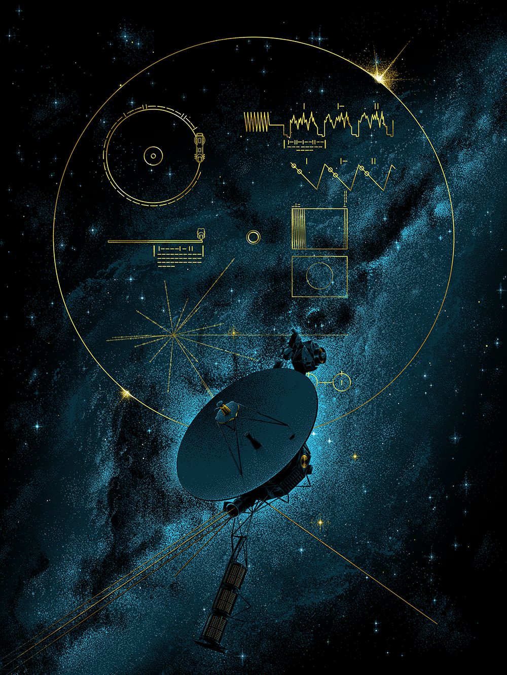 Voyager 1 drifts through interstellar space, - Photo Gallery