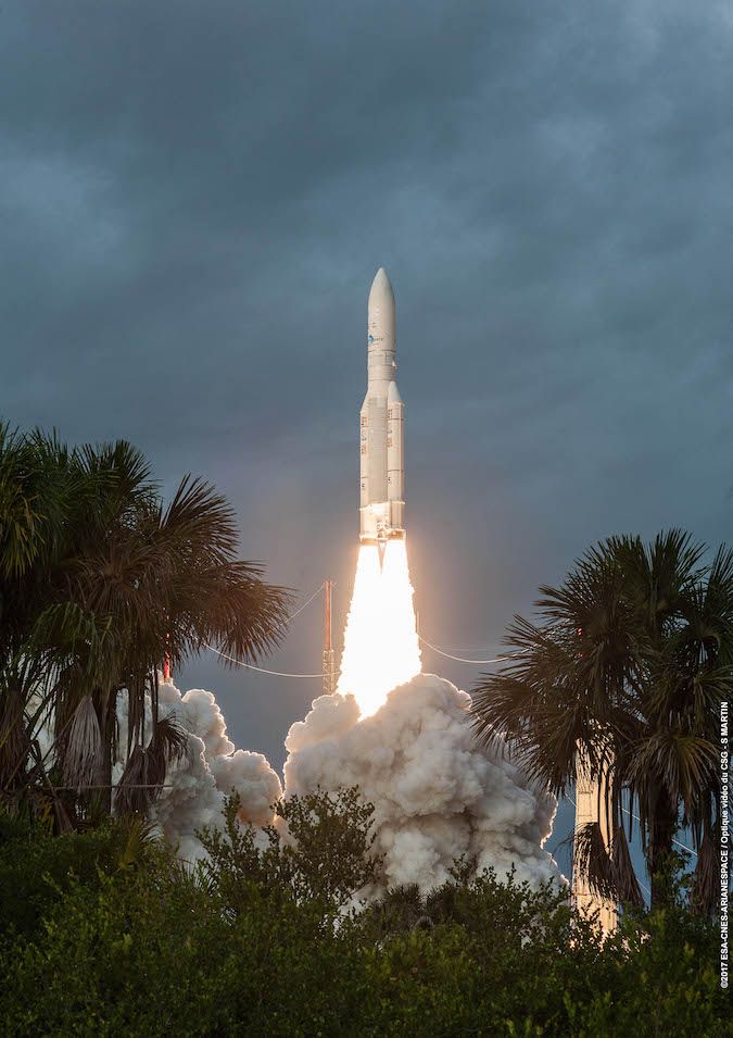 Ariane 5 launch from French Guiana Europe’s gateway to space, led by France. - Photo Gallery