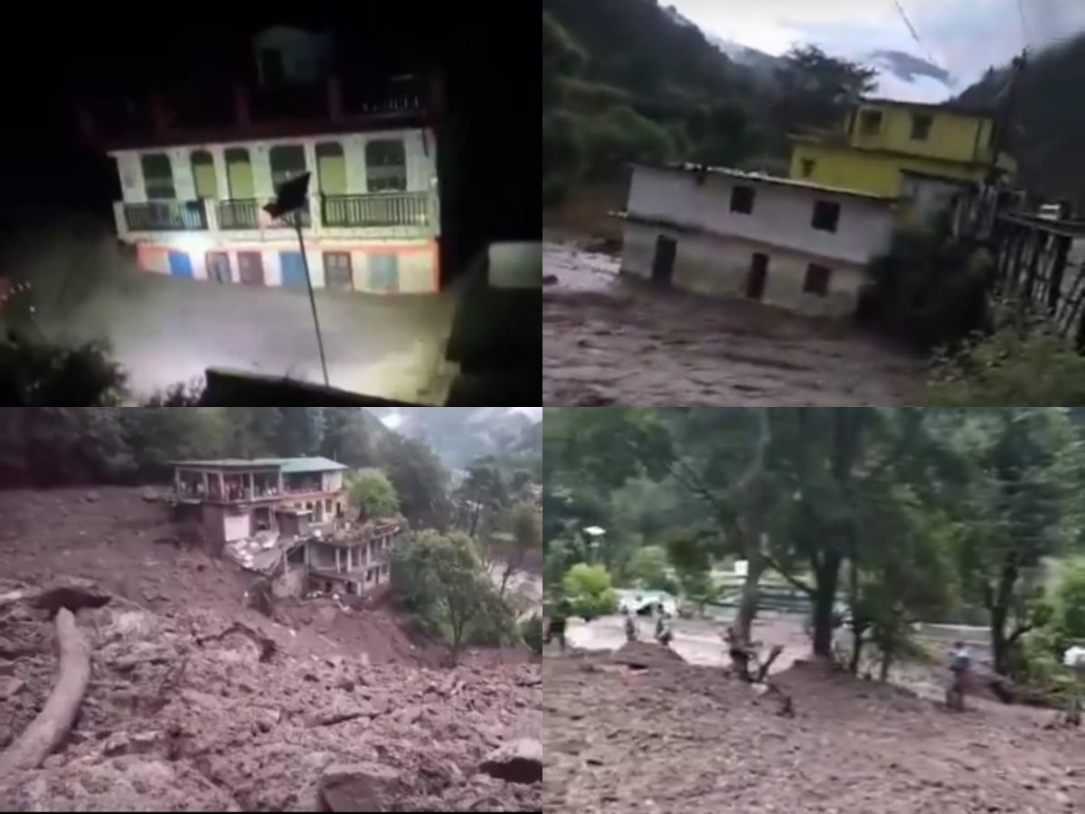 Uttarakhand Cloudburst: House in Chamoli Washed Away, 5 missing | Watch