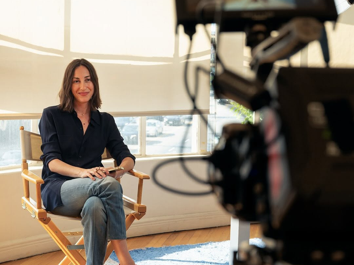 Director Gia Coppola on set during filming. - Photo Gallery