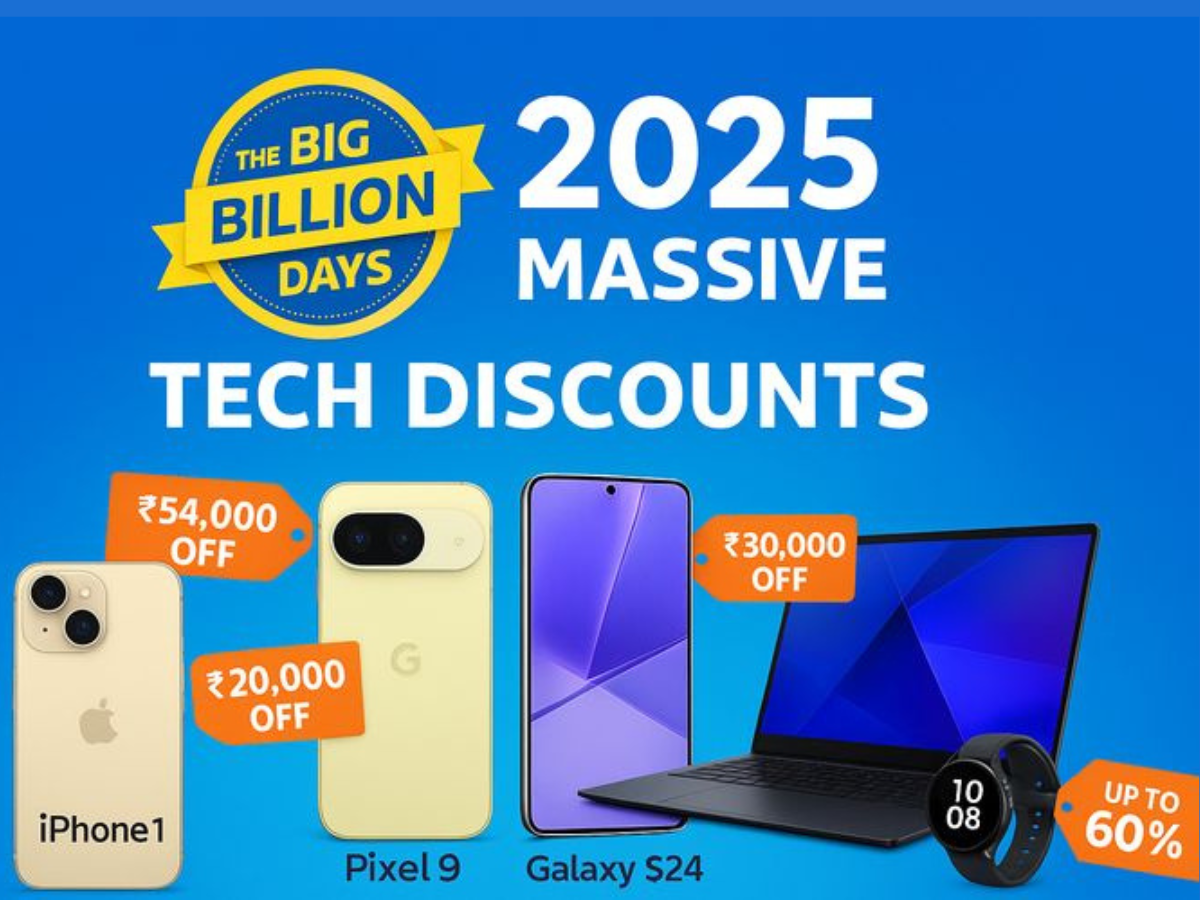 Flipkart Big Billion Day 2025: Check Discounts on Google Pixel 9, iPhone 16 Pro & More Smartphones