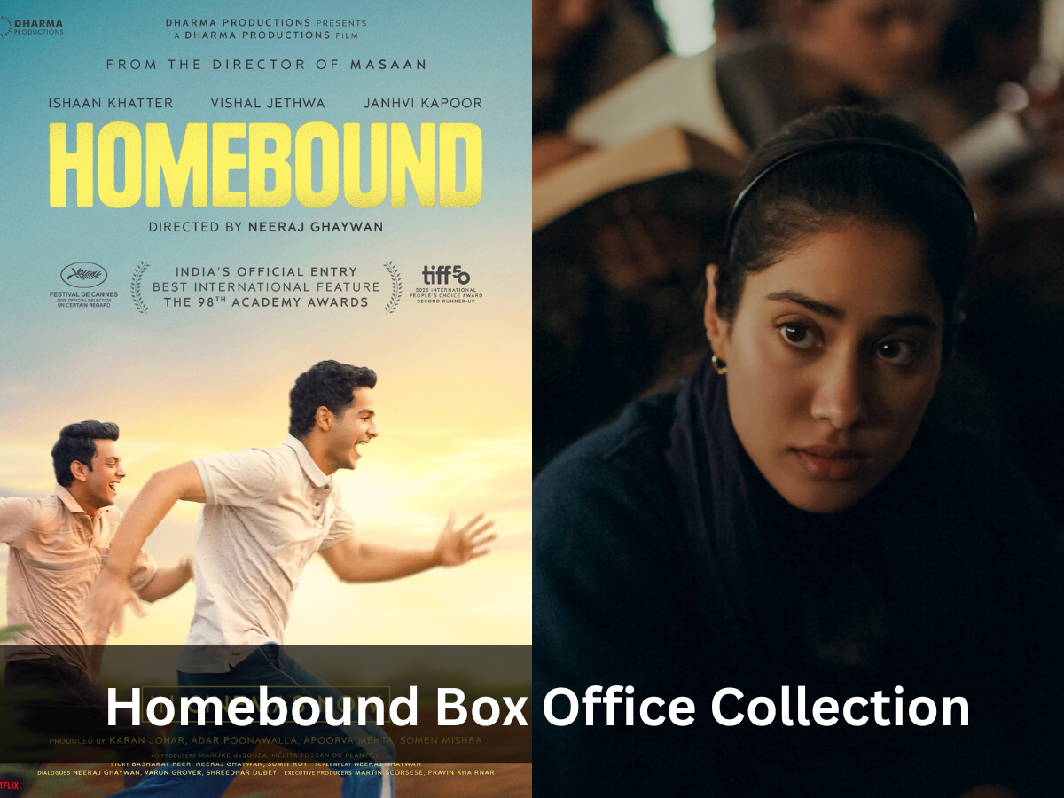 Homebound Box Office Collection: India’s Oscar 2026 Entry Fails to Generate Box Office Numbers, ₹1.36 crore in 3 Days!