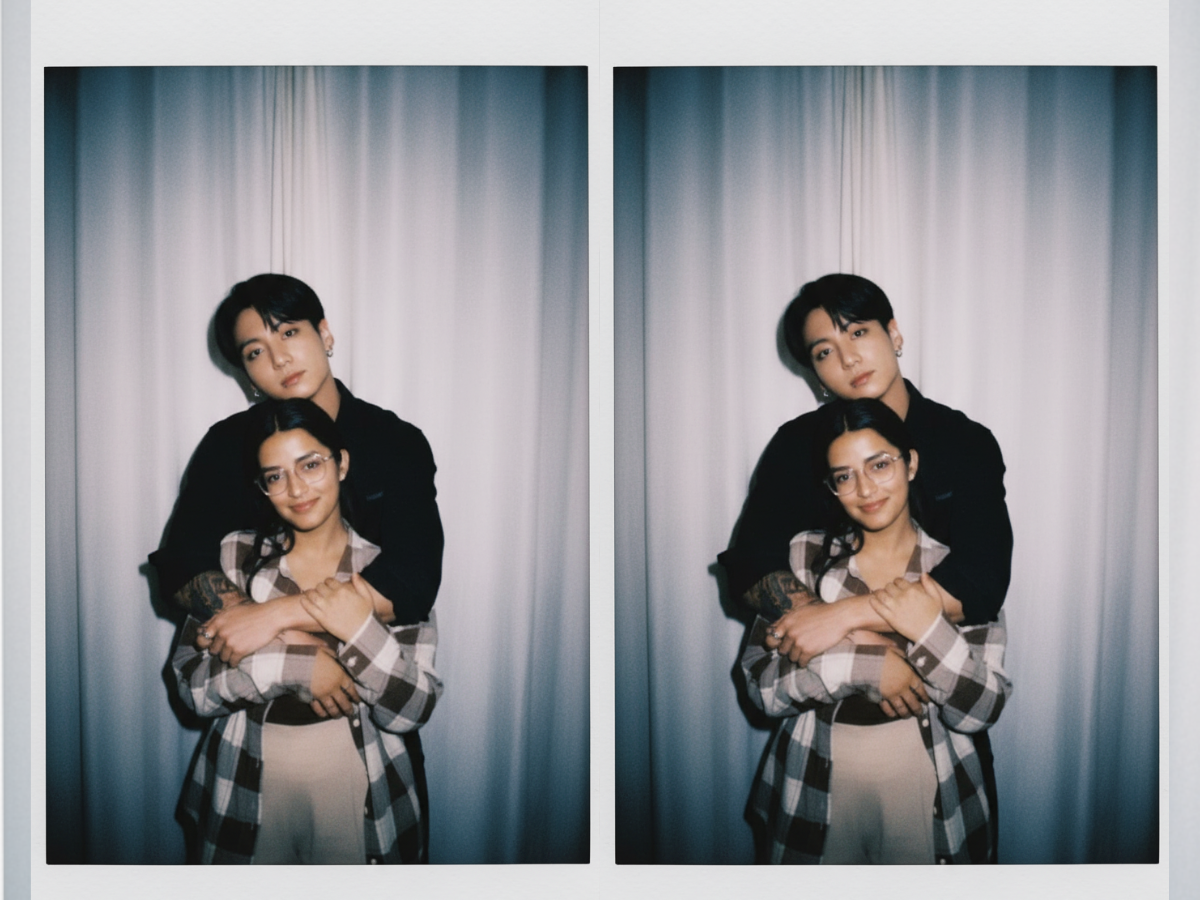 (Prompt Inside) How to Make Candid Polaroid-Style Photos with BTS V and Your Favorite K-pop Idol on Gemini