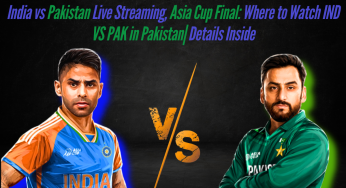 India vs Pakistan Live Streaming, Asia Cup Final: Where to Watch IND VS PAK in Pakistan| Details Inside