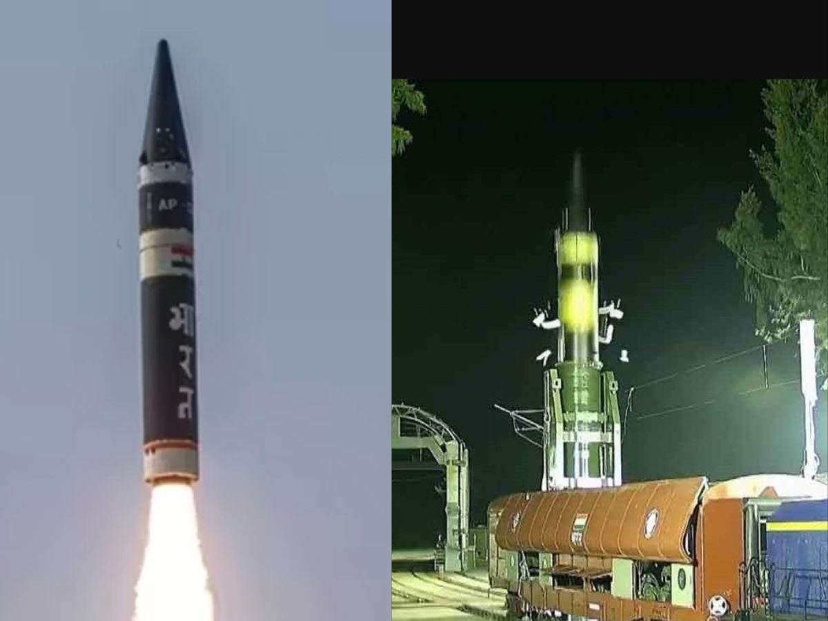India Joins Elite Group With Agni-Prime Missile Launch from Rail-Based Launcher | Watch