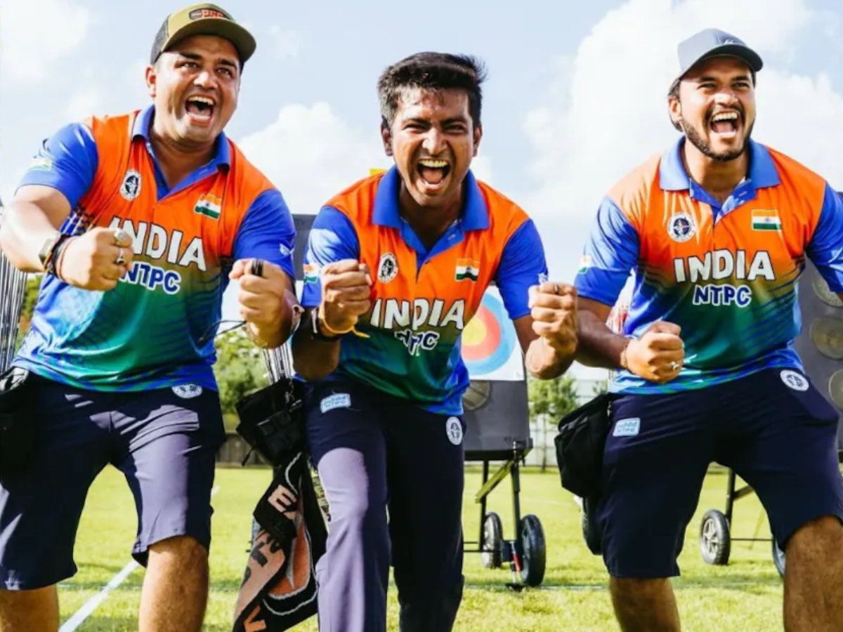 India Wins First-Ever Men’s Compound Archery Gold at World Championships in South Korea