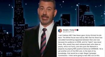 Jimmy Kimmel Back to His Show But Partially Boycotted, POTUS Reacts Harsh!