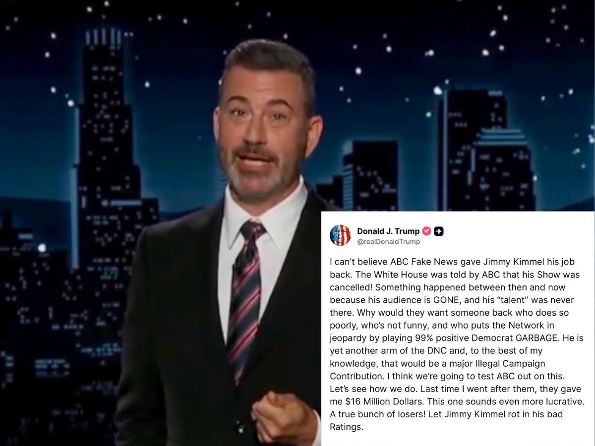 Jimmy Kimmel Back to His Show But Partially Boycotted, POTUS Reacts Harsh!