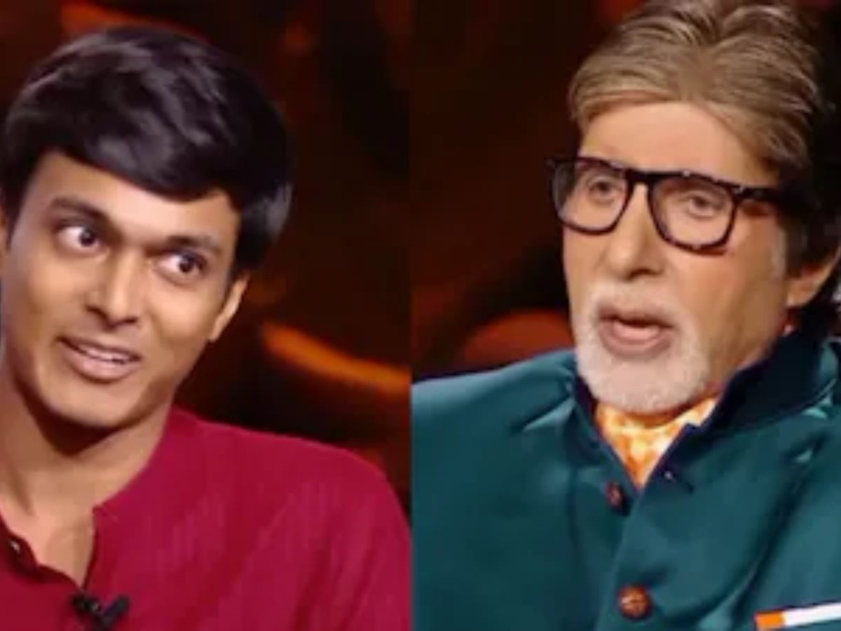 KBC Contestant Brings Girlfriend On Stage of KBC, Big B Quips ‘Naya Zamana’ | WATCH