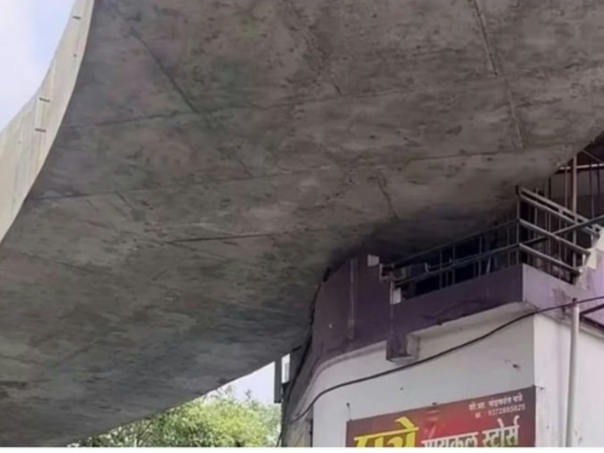 Balcony or Flyover? New Nagpur Flyover Cuts Through Balcony, Sparks Viral Buzz Online