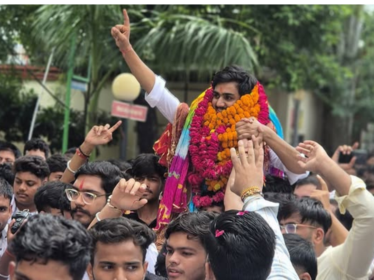 DUSU Election Result 2025: ABVP Secures 3 Seats, Aryan Mann Leads as President