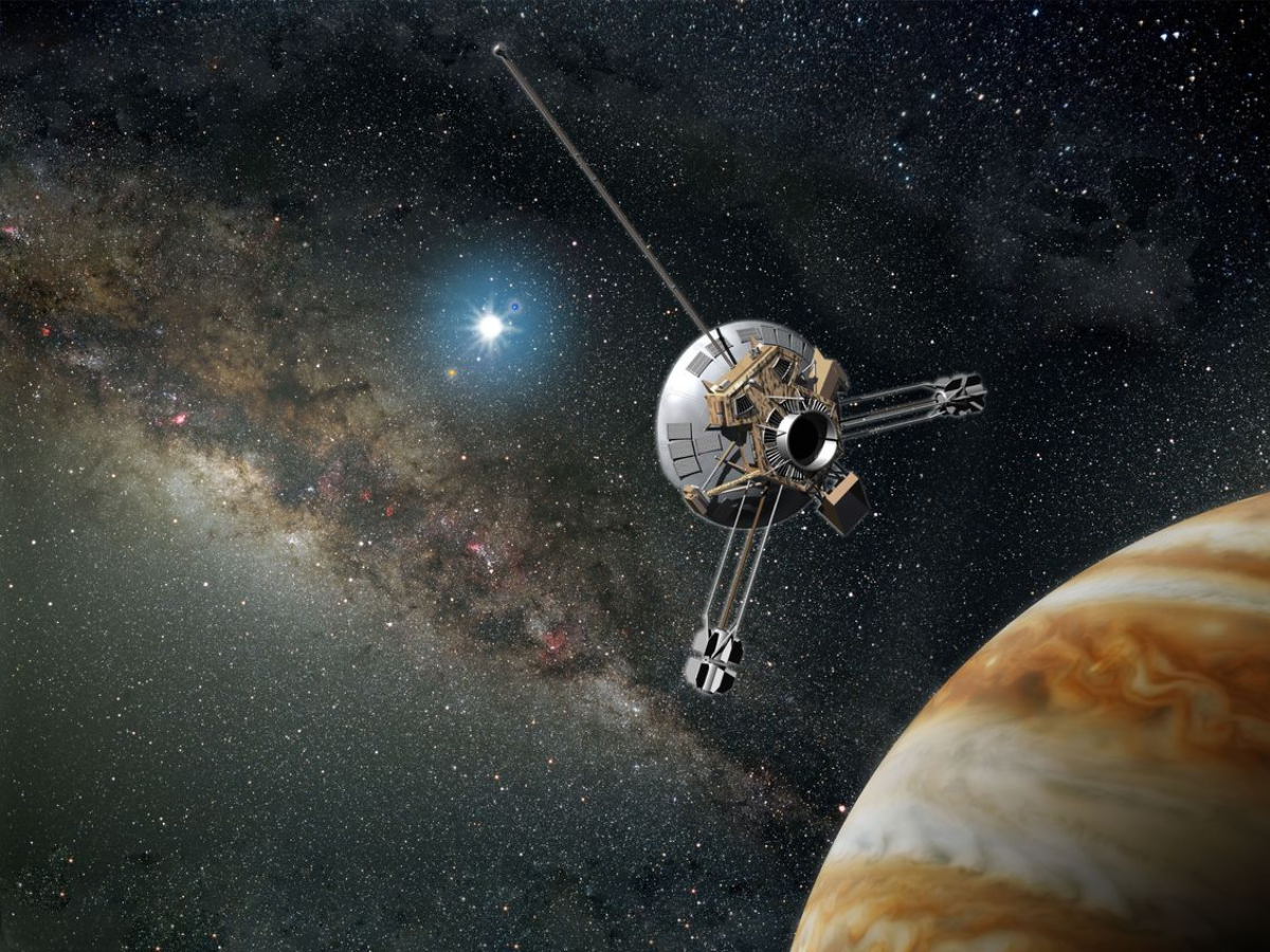 Pioneer 10 the first probe to cross the asteroid belt. - Photo Gallery