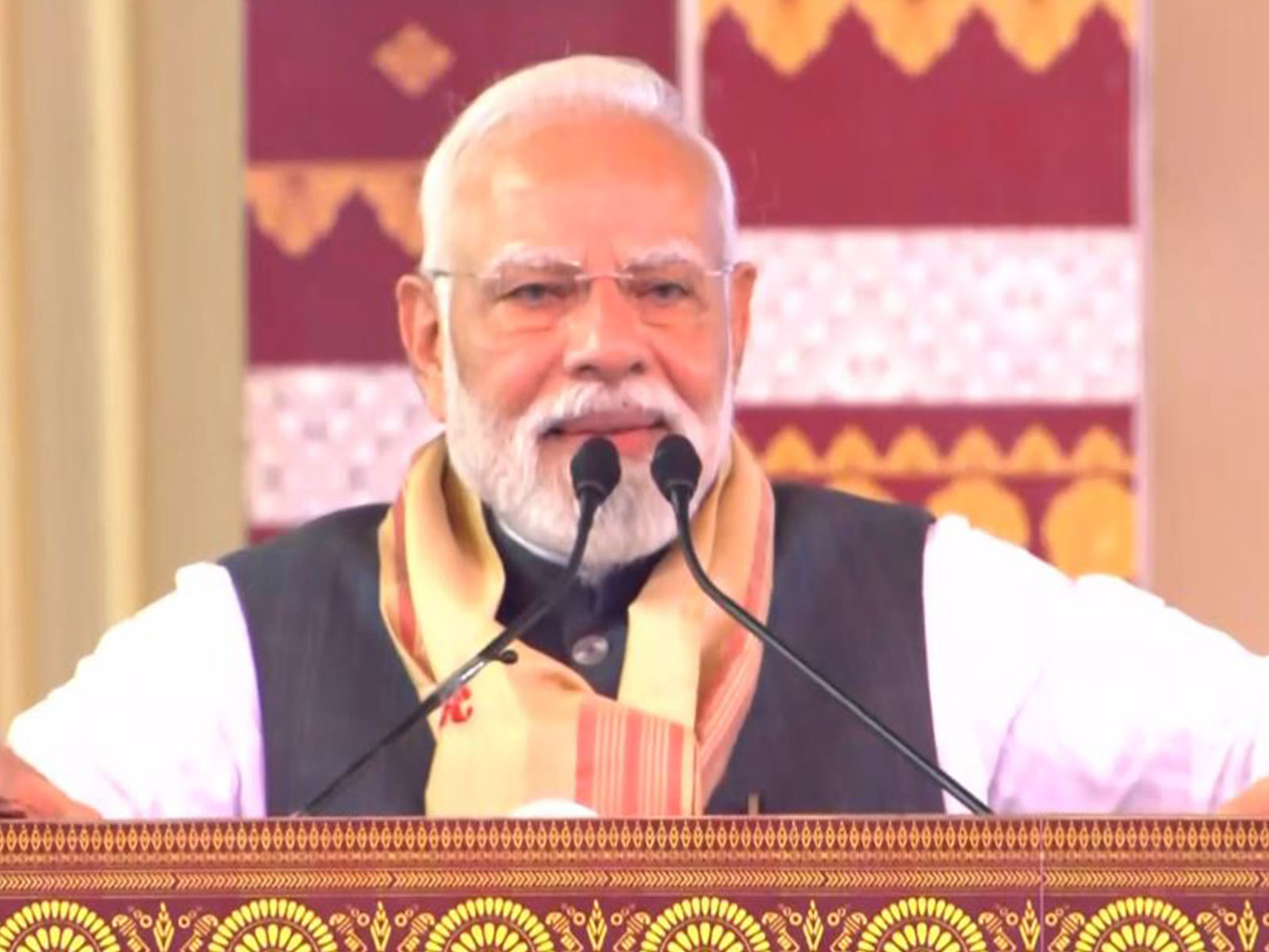"Double-engine govt committed to transforming Assam": PM Modi; highlights rapid economic growth of state