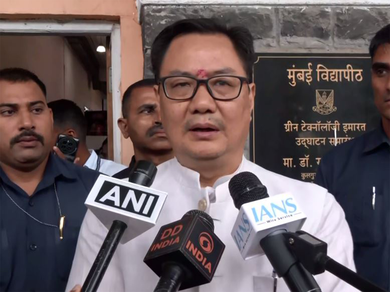 "Good sign for our Parliamentary democracy": Union Minister Kiren Rijiju welcomes SC order on Waqf act