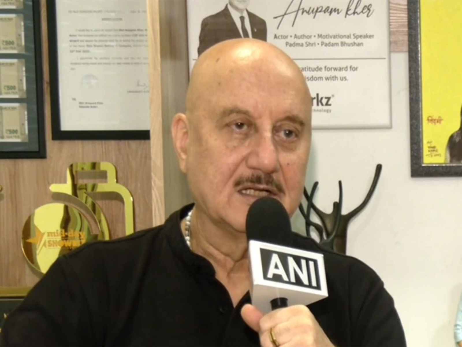 Actor Anupam Kher (Photo: ANI)