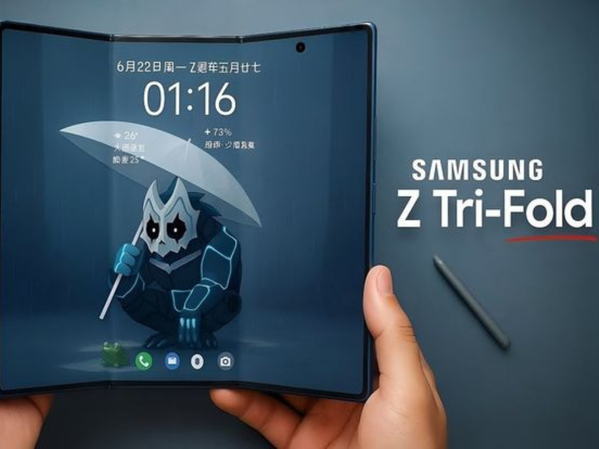Samsung Galaxy Z Tri-Fold Leak Reveals DeX Features, 200MP Camera & Dual Hinges
