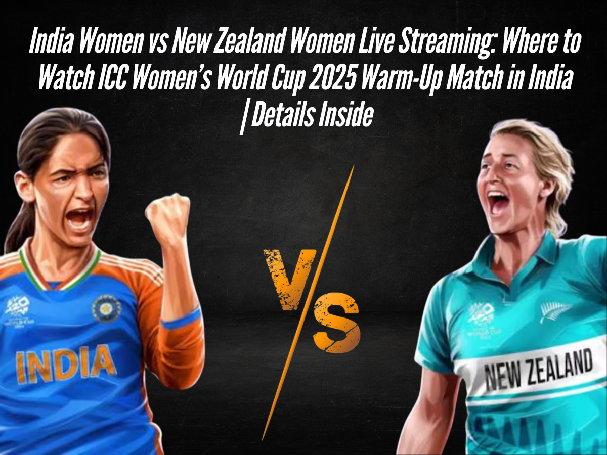 India Women vs New Zealand Women Live Streaming: Where to Watch ICC Women’s World Cup 2025 Warm-Up Match in India | Details Inside