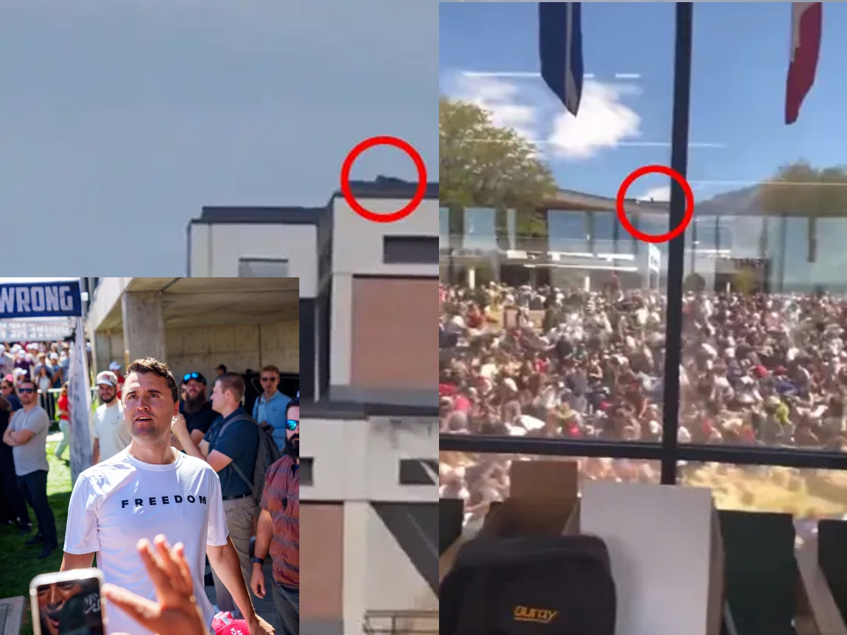 Charlie Kirk Shooting: Suspect Seen on Roof Before Deadly Attack at Utah University  | Watch