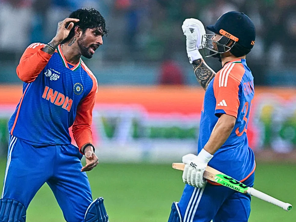 Rinku Singh Hits Winning Runs to Seal Asia Cup 2025 Final for India | Watch