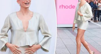 As Old As She Is: Hailey Bieber Wears 1996 Donna Karan to Celebrate Rhode’s Sephora Launch