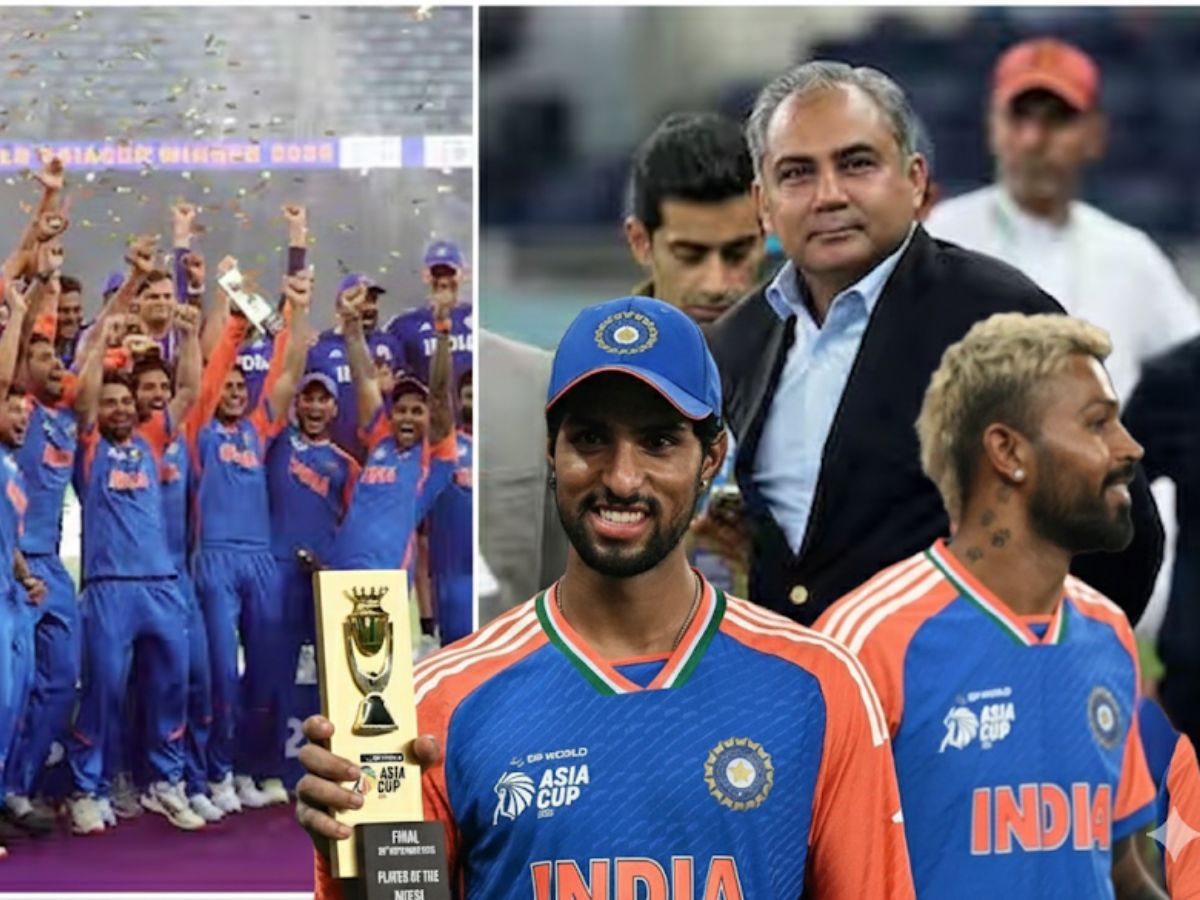 Asia Cup: India Boycotts Ceremony, Rejects Trophy, Refuses to Share Stage with PCB Chief