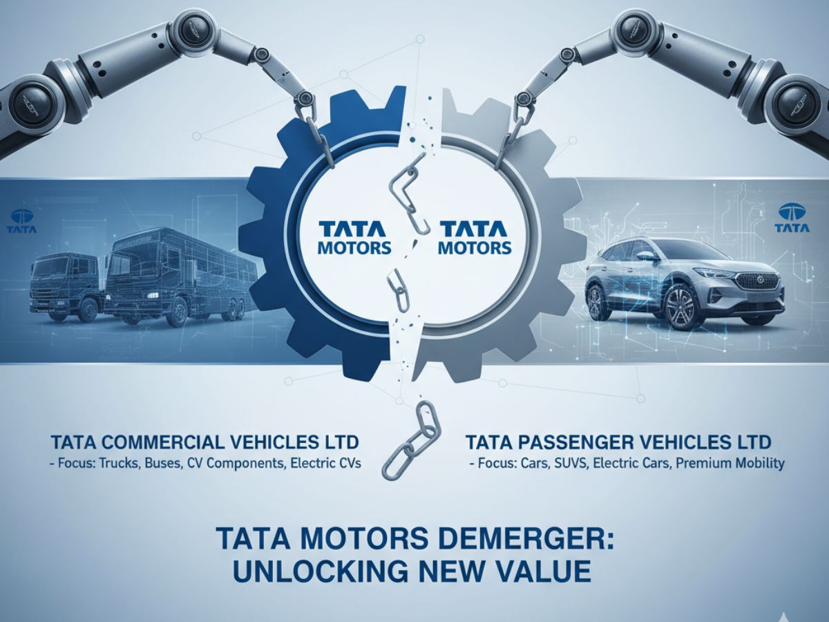Tata Motors Demerger: From Share Entitlement Ratio to Record Date, Key Details Every Shareholder Must Know