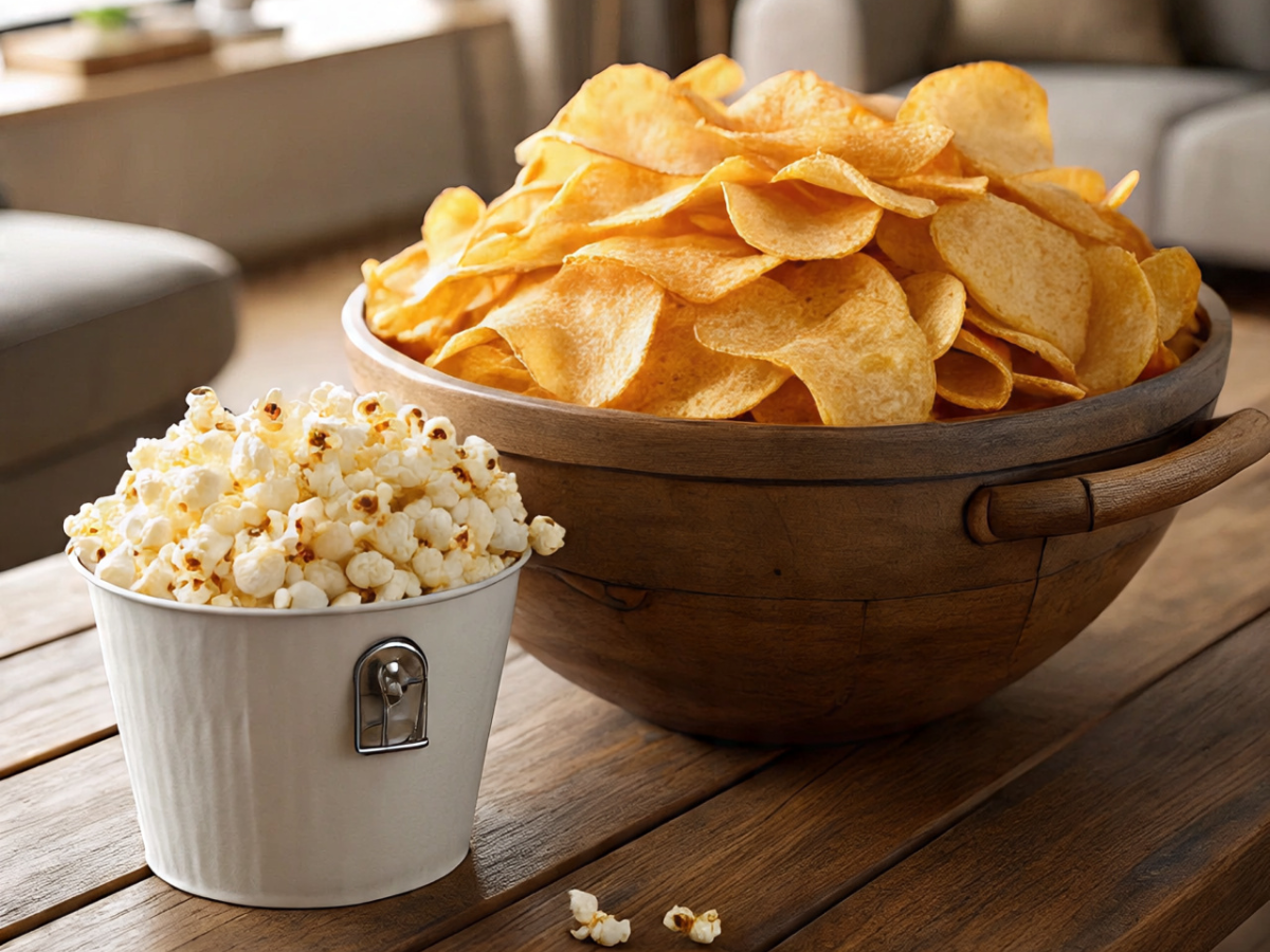 Potato Chips vs. Popcorn: The Healthier Movie Snack?