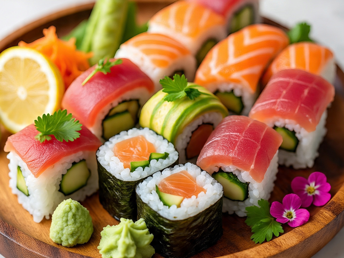 Freshly baked pizza margherita with basil and mozzarella - Photo Gallery