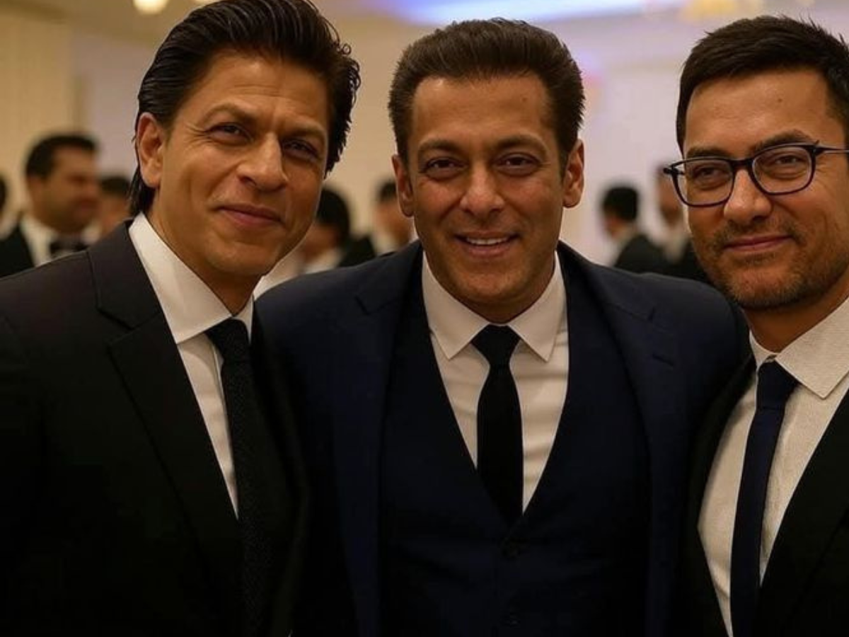 Bollywood Icons Shah Rukh, Salman & Aamir Announce Dream Collaboration