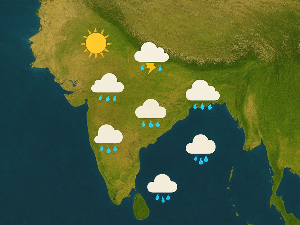 IMD Forecast: Heavy Rain Alert for Several States, Delhi Stays Dry
