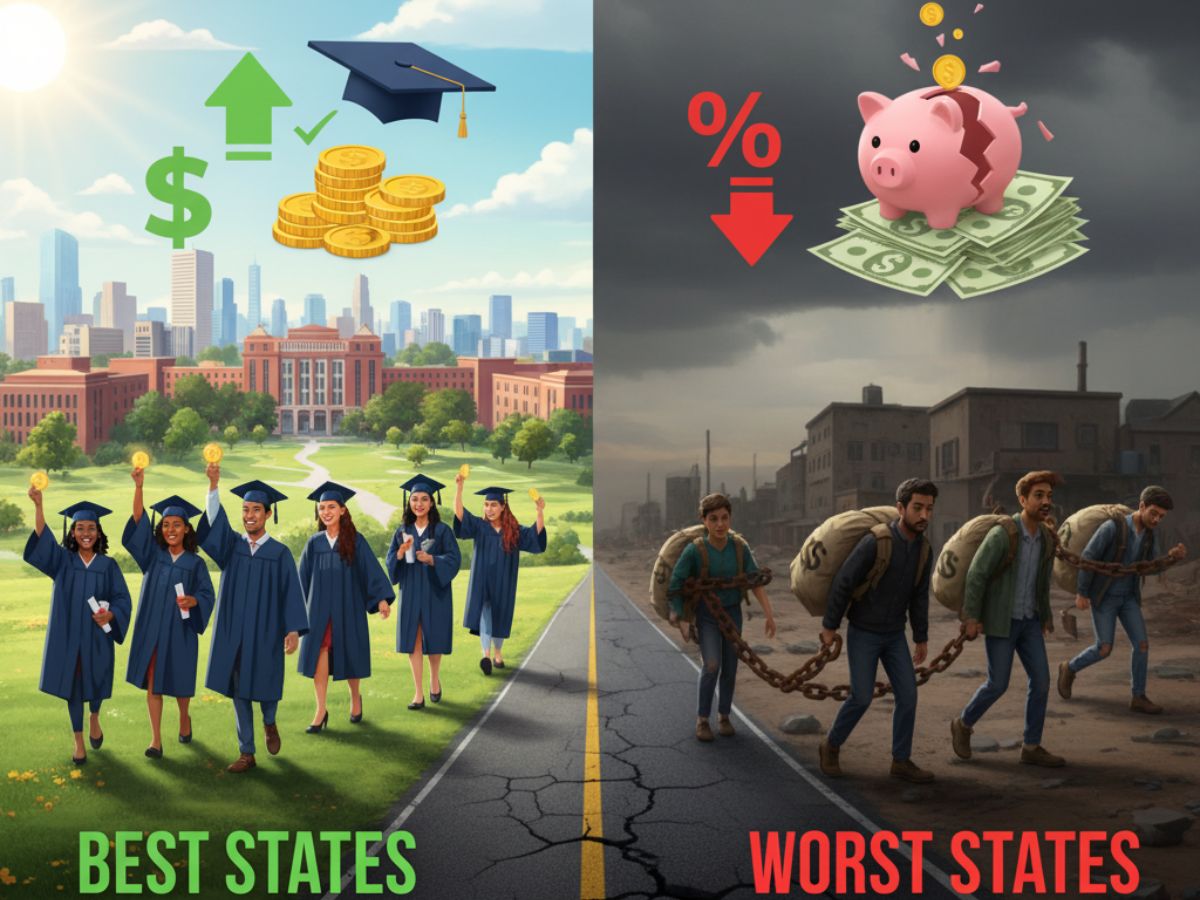 Know the Best and Worst States for Repaying Your Student Loans | New Data Reveals