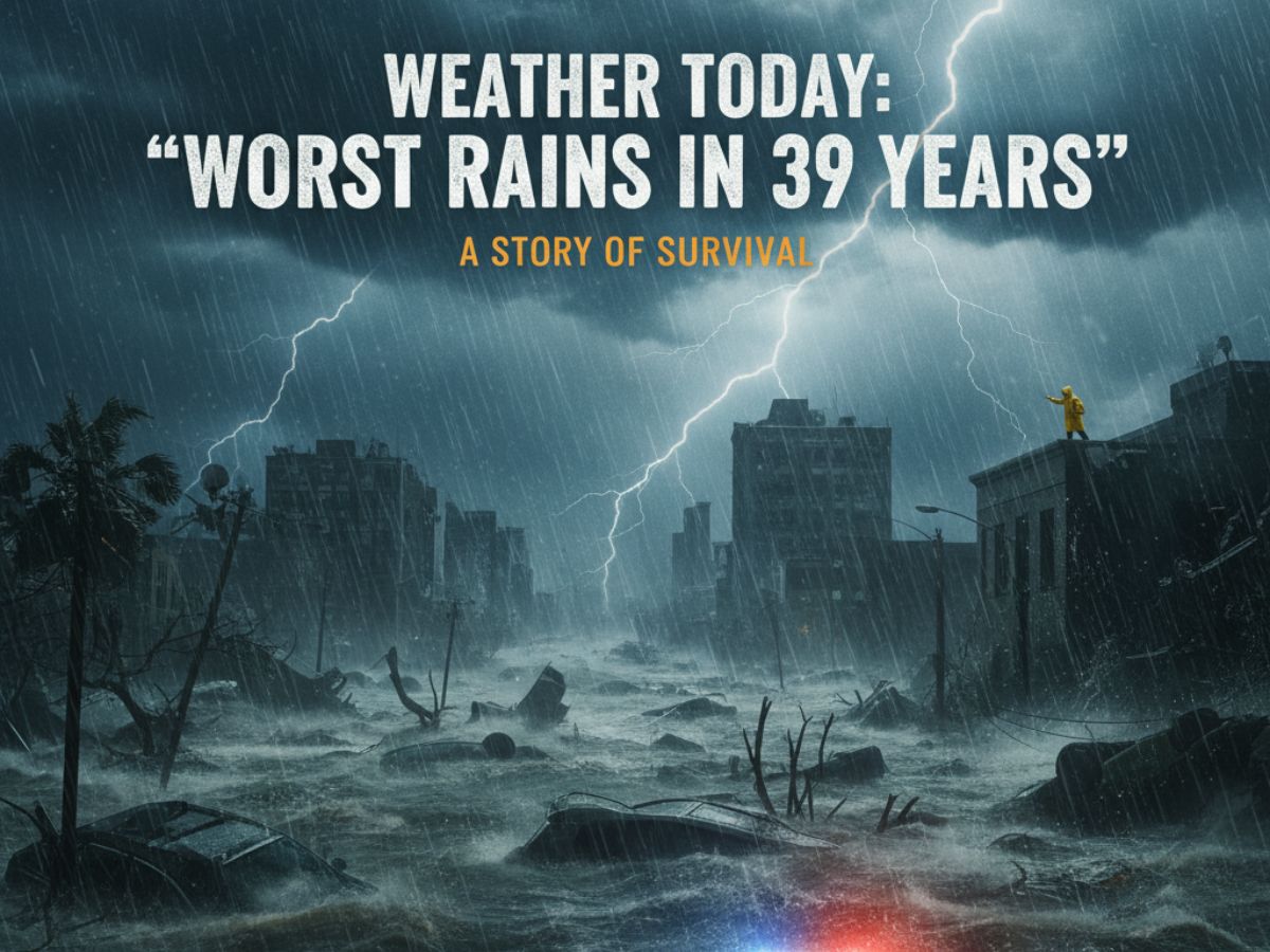 Weather Today: ‘Worst Rains in 39 Years’- Heavy Rain Alerts for Maharashtra, Odisha, and Telangana | Know Your City