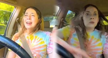 Caught on Camera: Young Woman Loses Control While Shooting TikTok | Watch