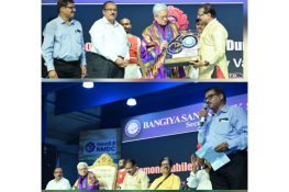 Abhijeeth Bhattacharjee Extends Gratitude to Hon’ble Governor of Telangana Shri Jishnu Dev Varma for inaugurating the Diamond jubilee Durga Puja celebrations