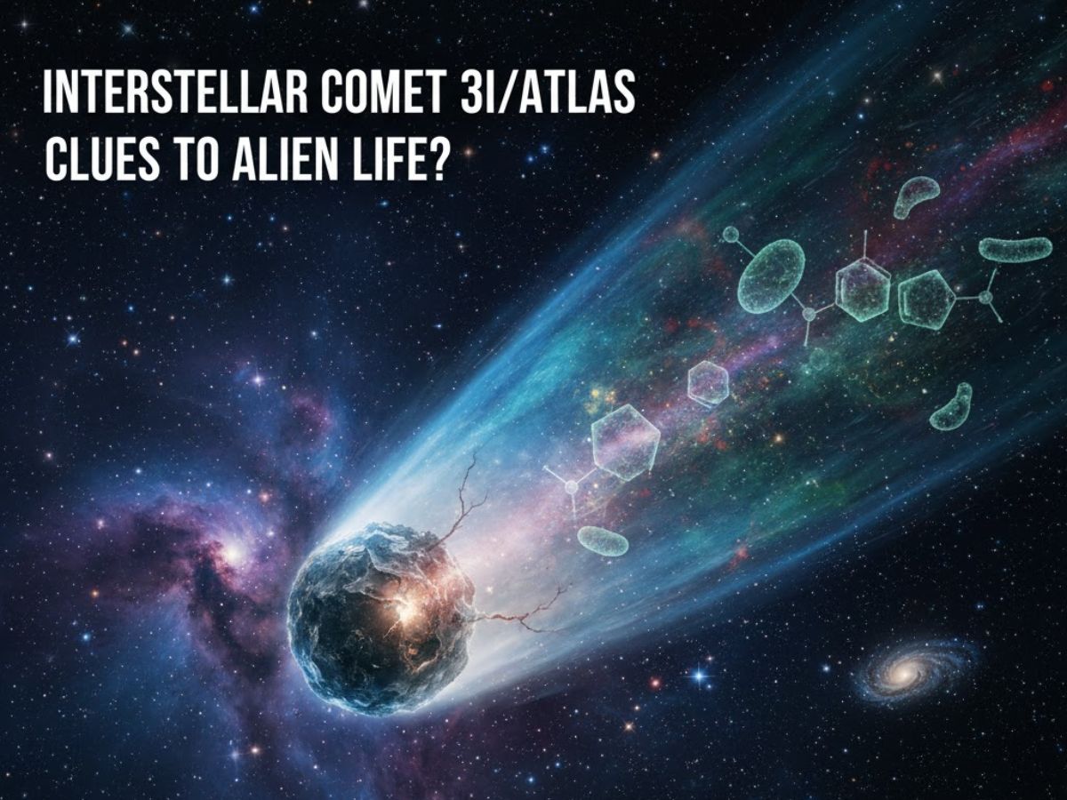 ‘A Note From Another System’: Interstellar Comet 3I/ATLAS Holds Clues to Alien Life?