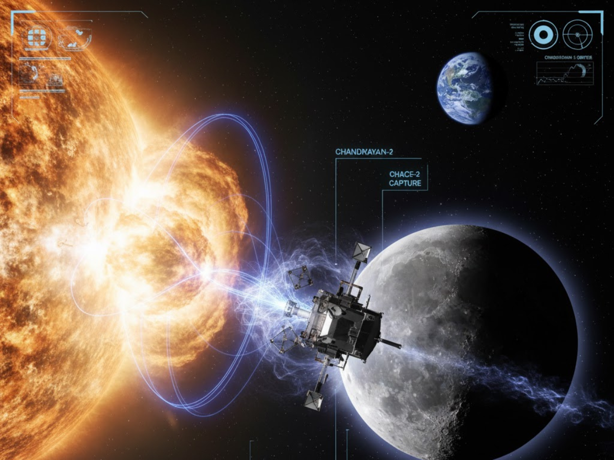 Chandrayaan‑2 Detects First Direct Evidence of Solar CME Impact on the Moon