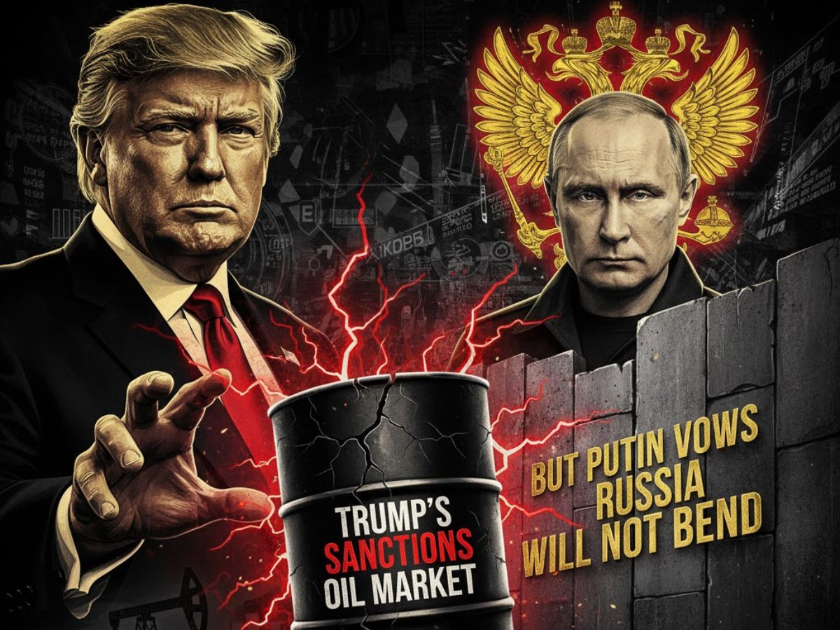 Trump’s Sanctions Shock Oil Market, But Putin Vows Russia Will Not Bend