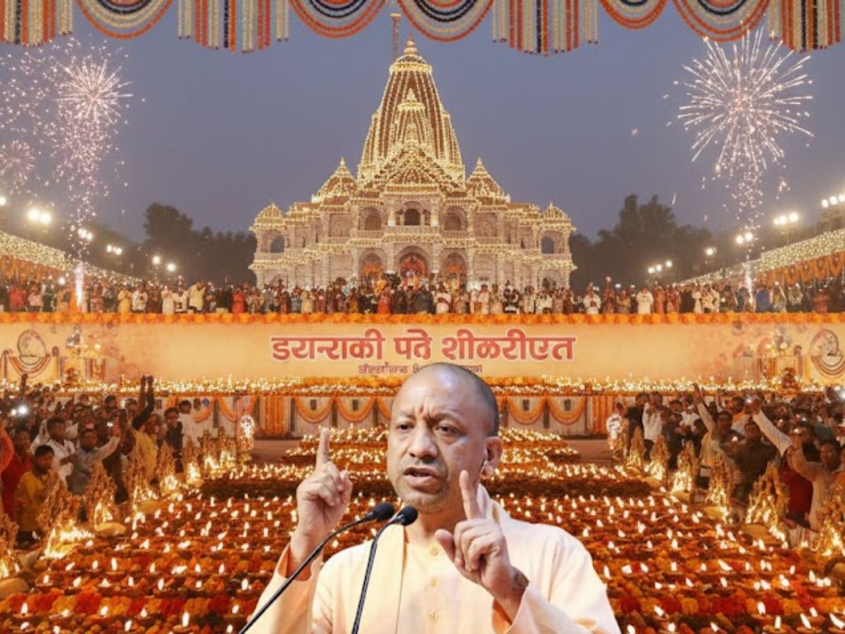 ‘Diyas Lit Where Bullets Were Fired’: Yogi Adityanath Targets SP, Congress at Deepotsav