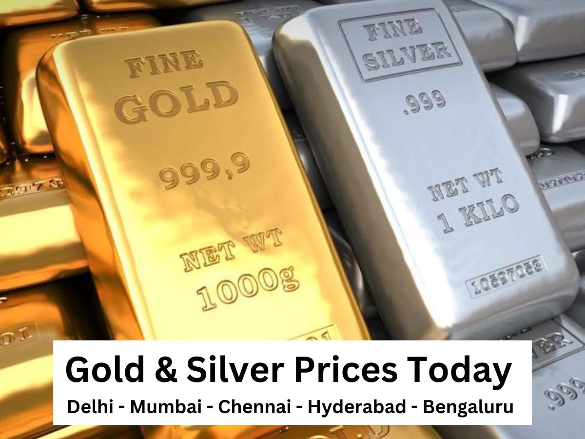 Gold & Silver Rates Today in India – Check Out Prices in Delhi NCR, Mumbai, Chennai, Hyderabad & Bengaluru