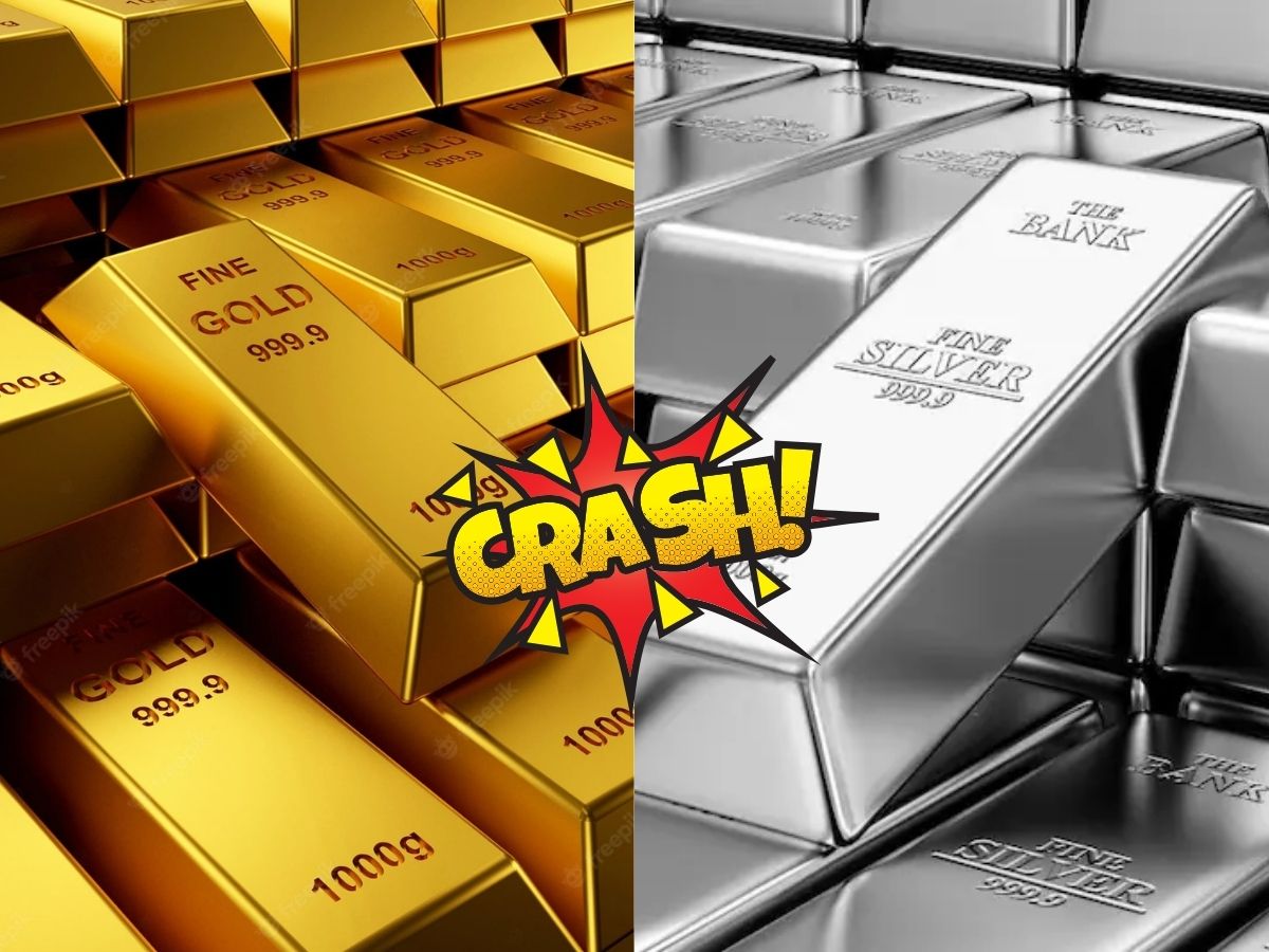 Gold & Silver Rates Continue to Crash in Internat’l Market – Causes & Impact