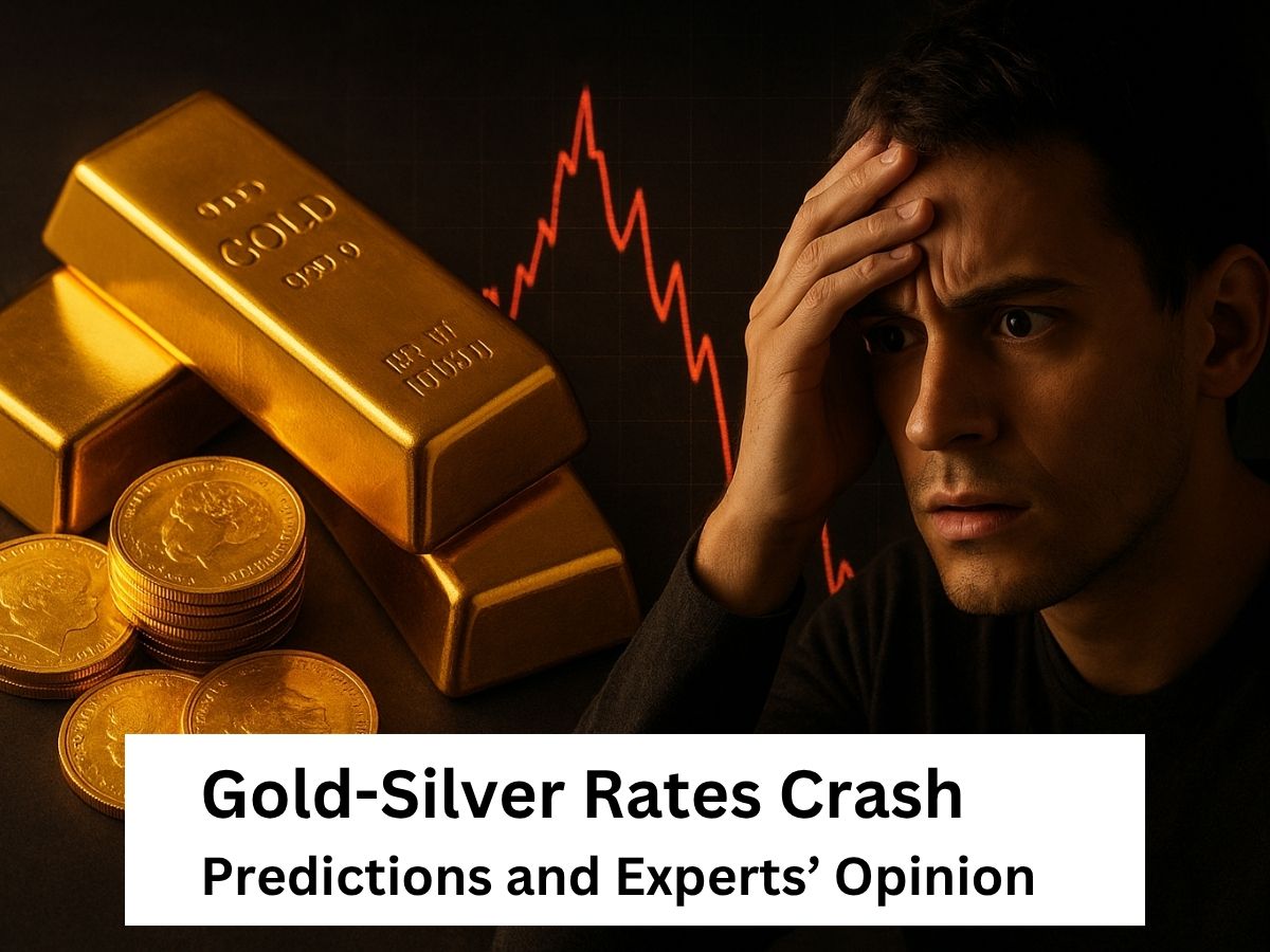 Gold and Silver Prices Crash : Check Out What the Experts Predict