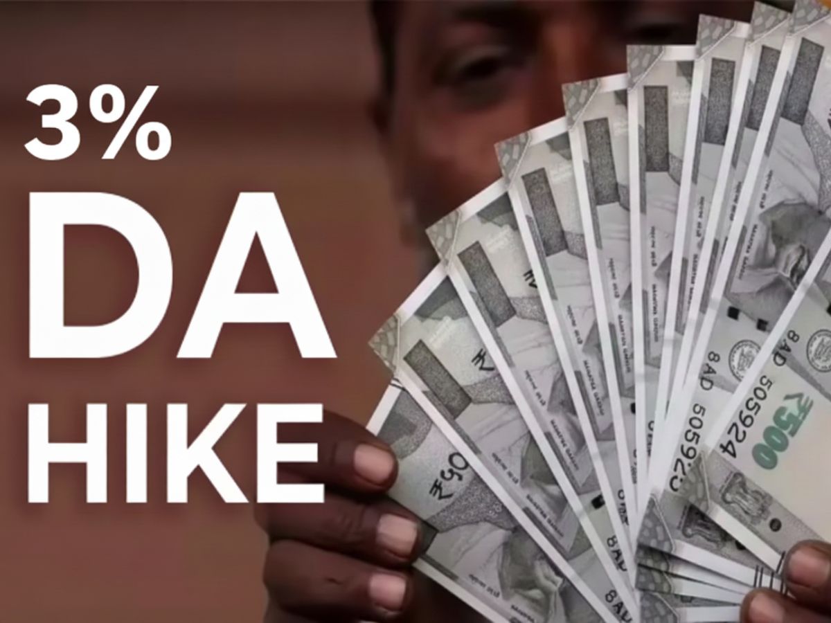 Government Approves 3% DA Hike as Festive Relief for Employees and Pensioners