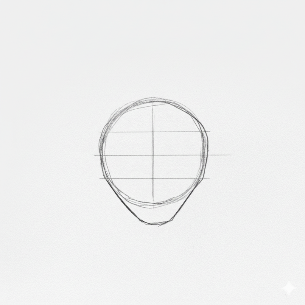 How to draw gojo with pencil 9