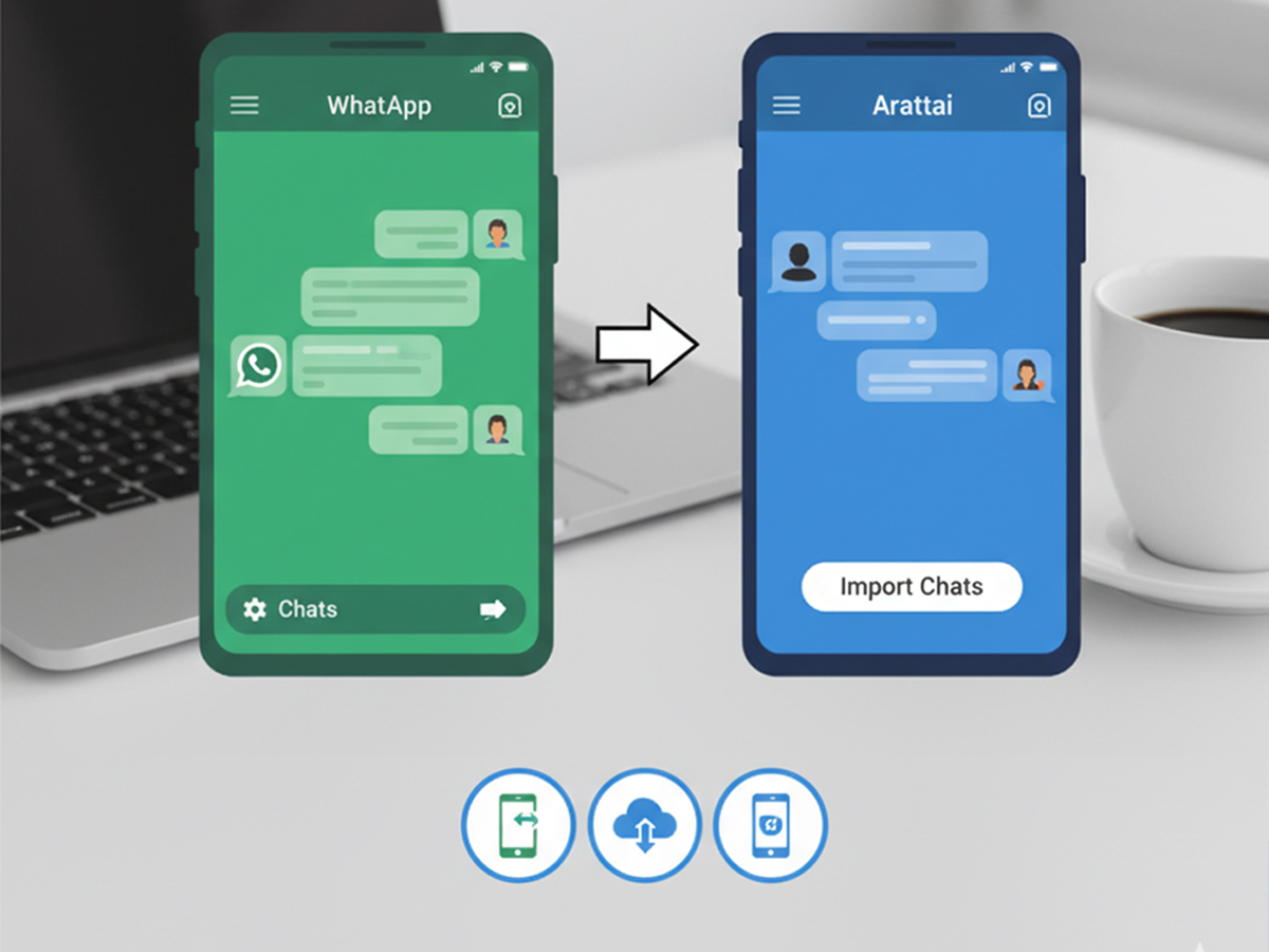 How to Move Your WhatsApp Chats to Arattai App in Simple Steps | Easy Step-by-Step Guide