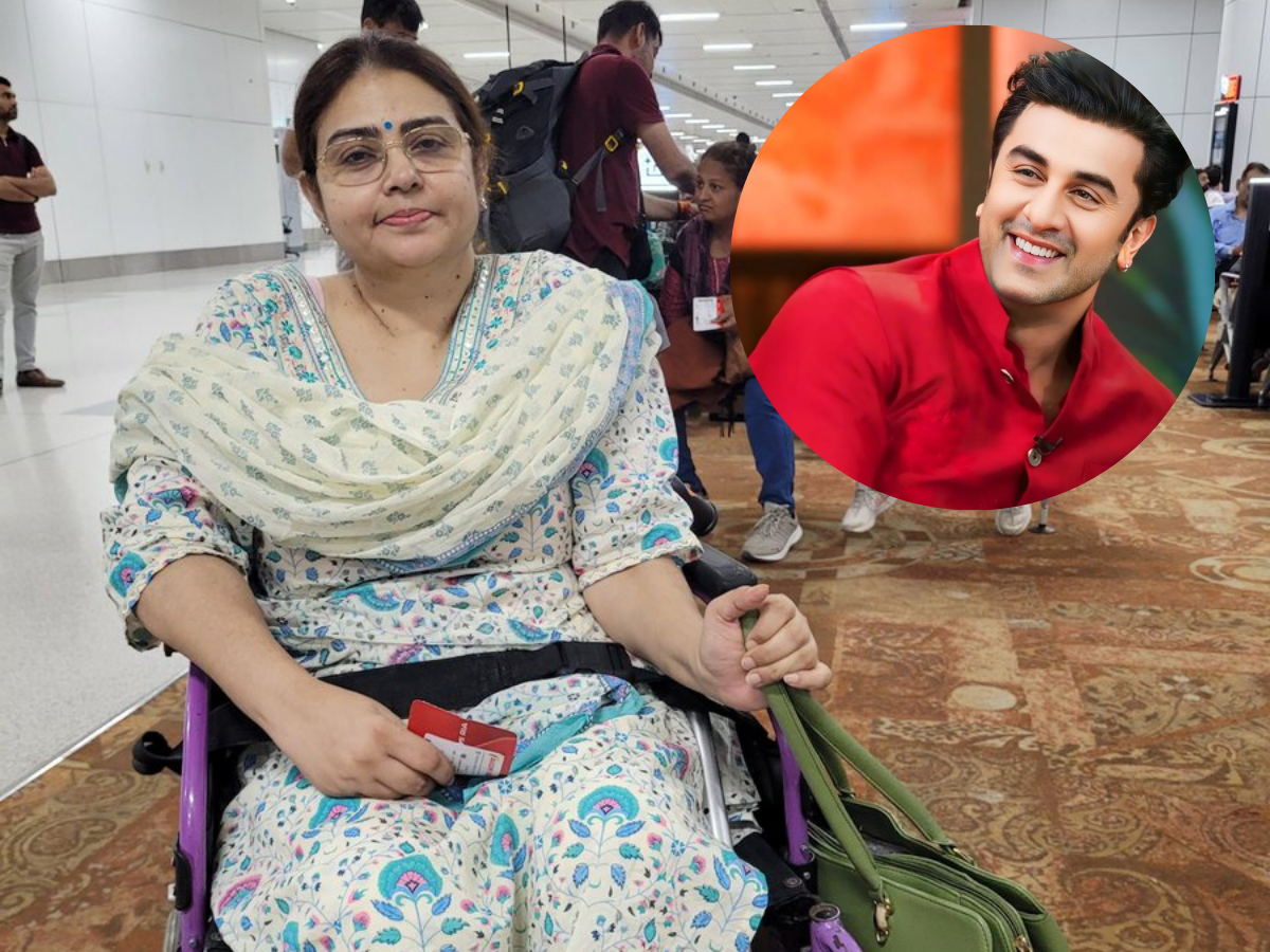 Ranbir Kapoor Assists Elderly Woman in Wheelchair at Delhi Airport, Goes Viral