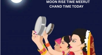 Karwa Chauth 2025 Moonrise Time in Meerut: City Wise Chand Nikalne ka Time Today
