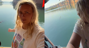 US Woman Peeing in Udaipur Lake Video Goes Viral| WATCH