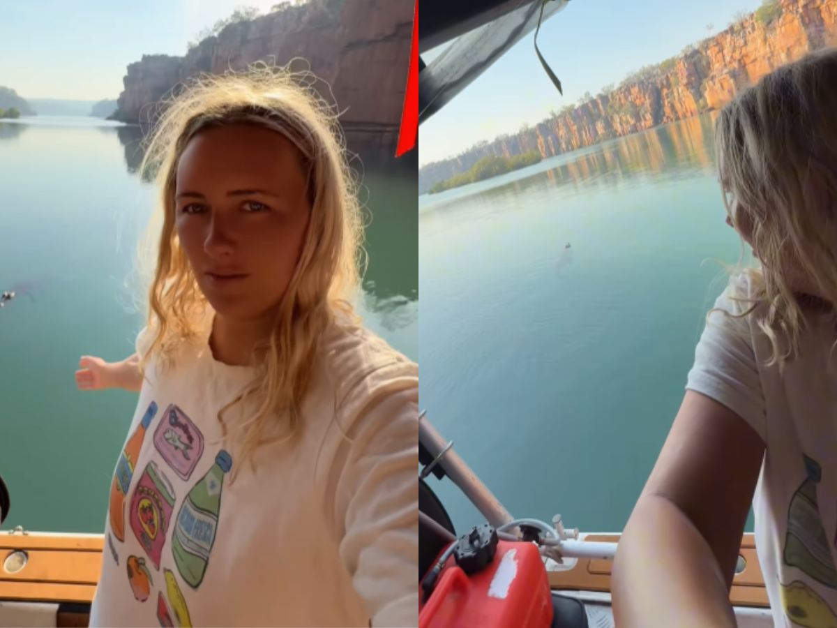 US Woman Peeing in Udaipur Lake Video Goes Viral| WATCH