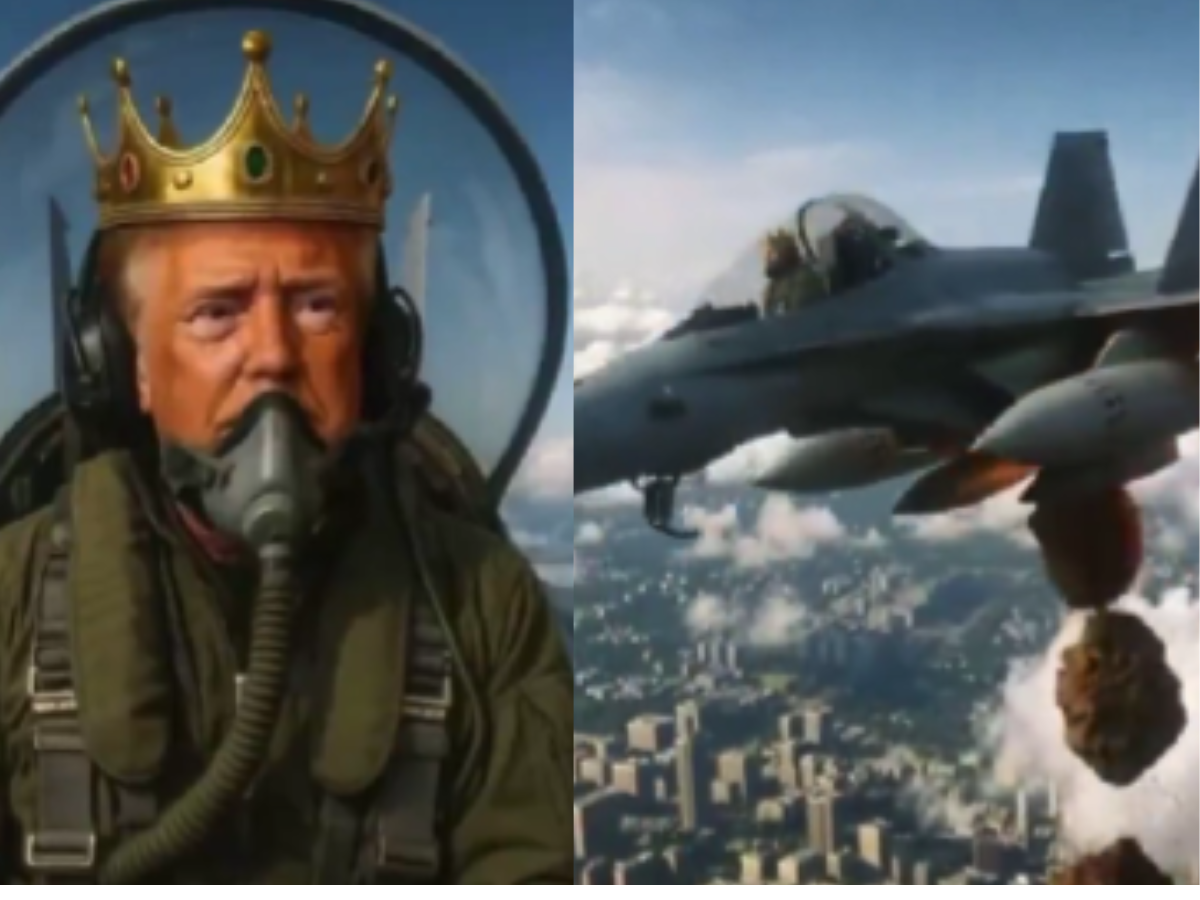 Trump Posts AI-Generated “King” Video Amid Nationwide Protests
